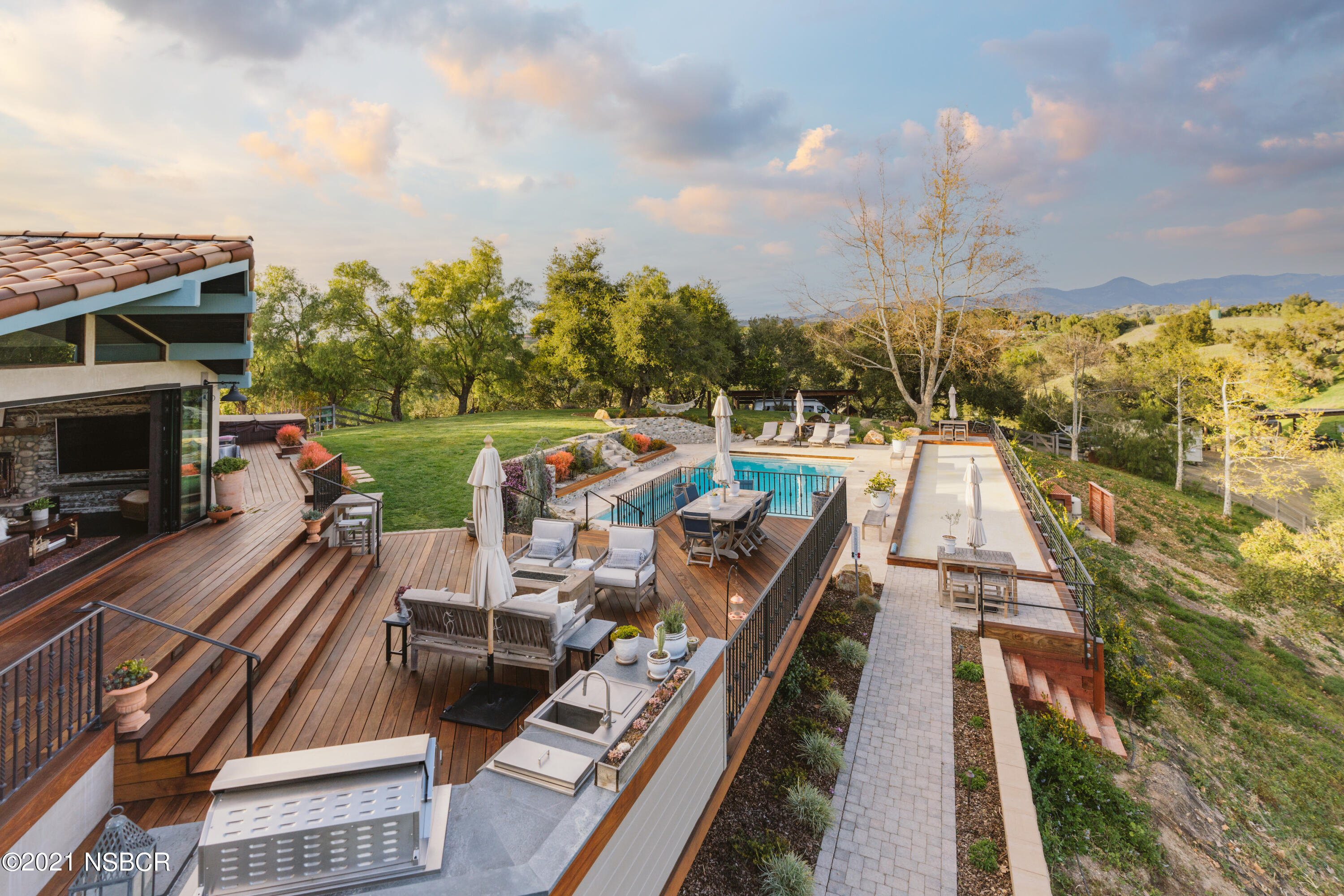 2968 Canada Este Road Santa Ynez, CA 93460 - Photo 22 of 37 Backyard Arial