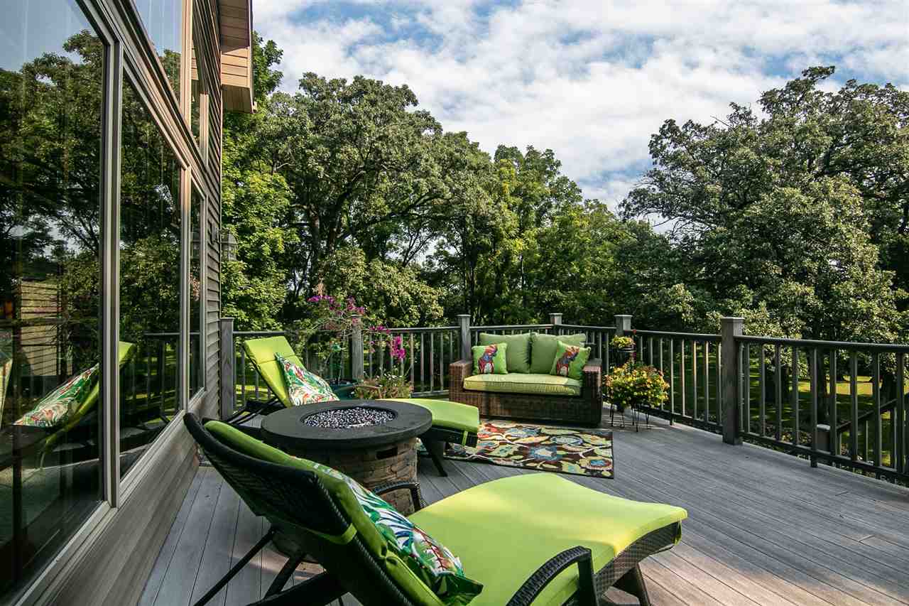 12019 Patterson Road Durand, IL 61024 - Photo 5 of 25 a view of a chair and tables in the balcony