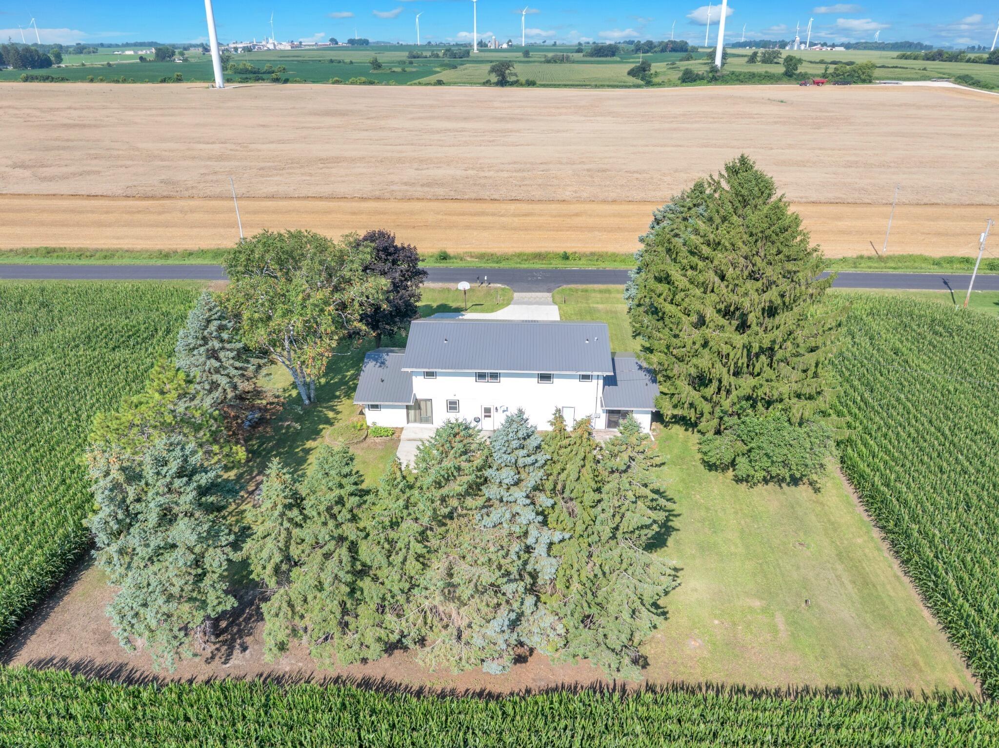 N11832 West Line Road Brownsville, WI 53006 - Photo 28 of 28 Aerial Rear