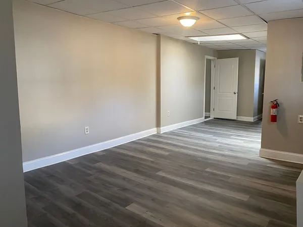 wooden floor in an empty room