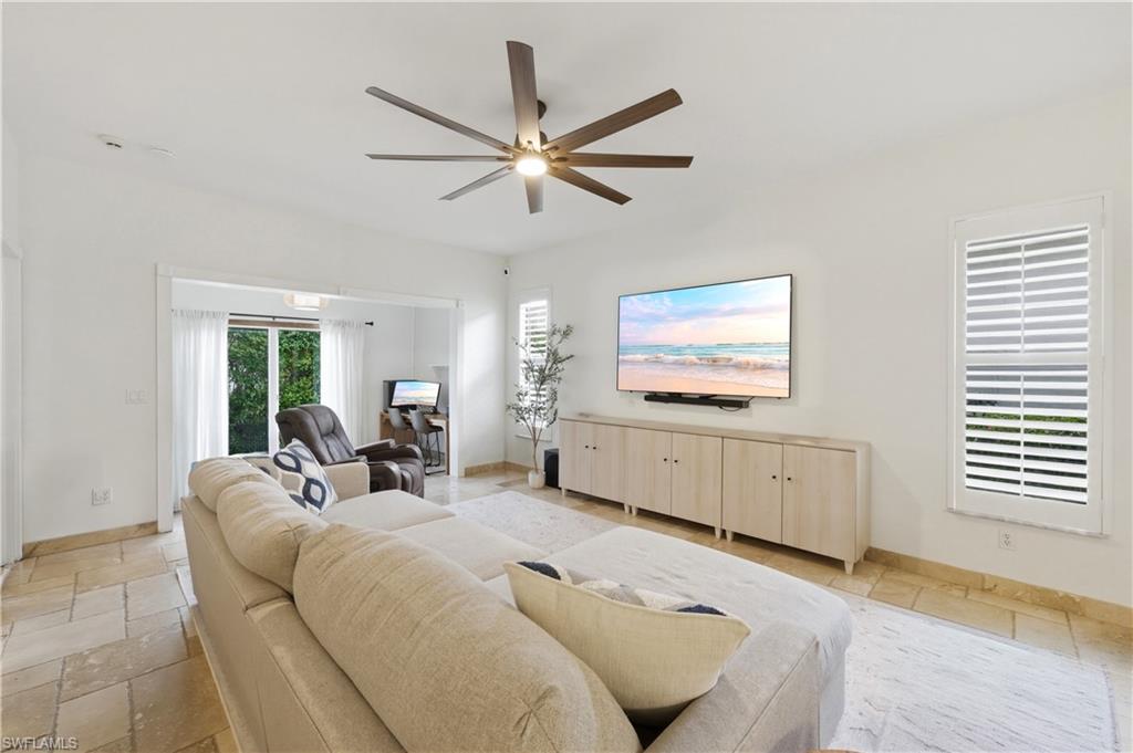 415 Crossfield Circle, Unit 81 Naples, FL 34104 - Photo 23 of 33 a living room with furniture and a window