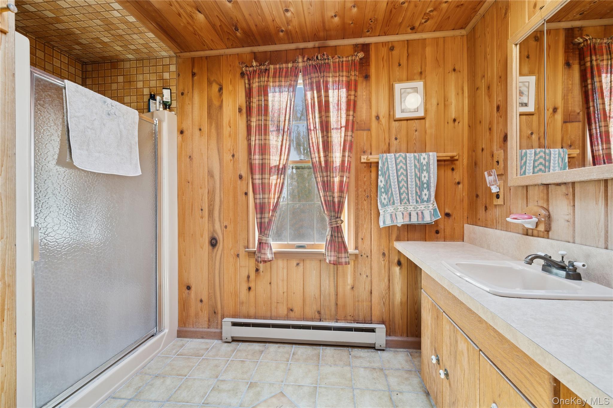 37 Nober Strunk Road Narrowsburg, NY 12764 - Photo 21 of 50 a bathroom with a sink and a mirror