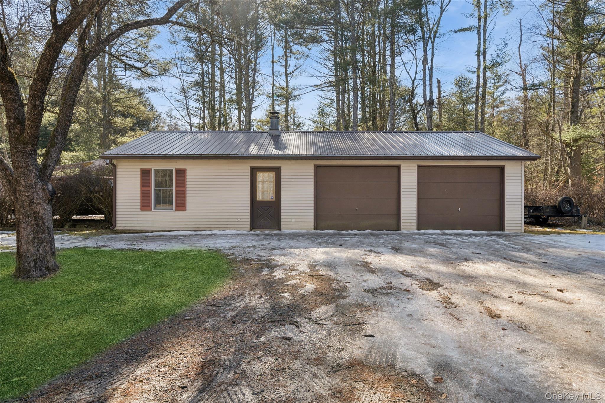 37 Nober Strunk Road Narrowsburg, NY 12764 - Photo 35 of 50 a view of a house with a yard and large tree