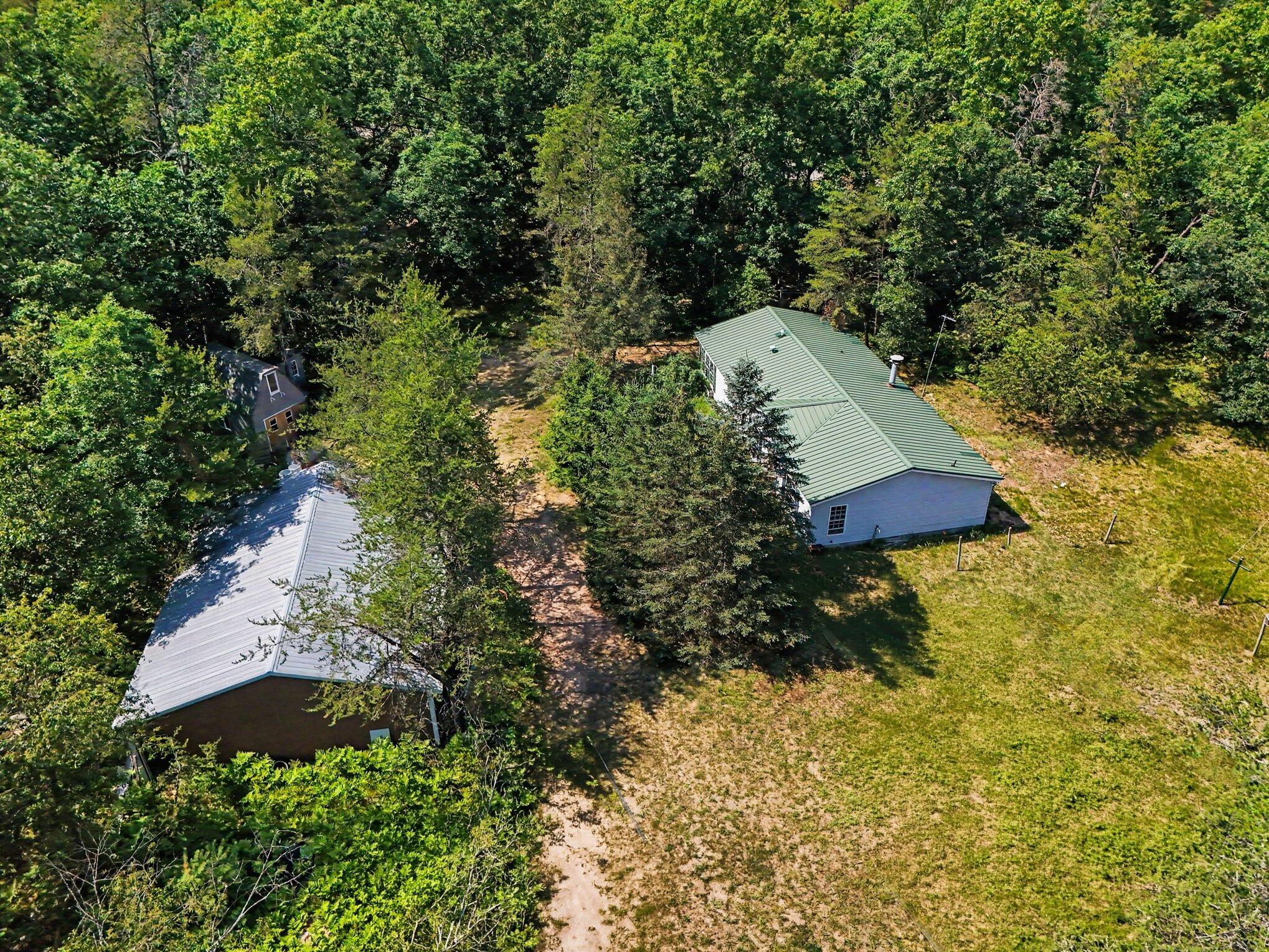 7963 East Barothy Road Branch, MI 49402 - Photo 2 of 20 Aerial 2