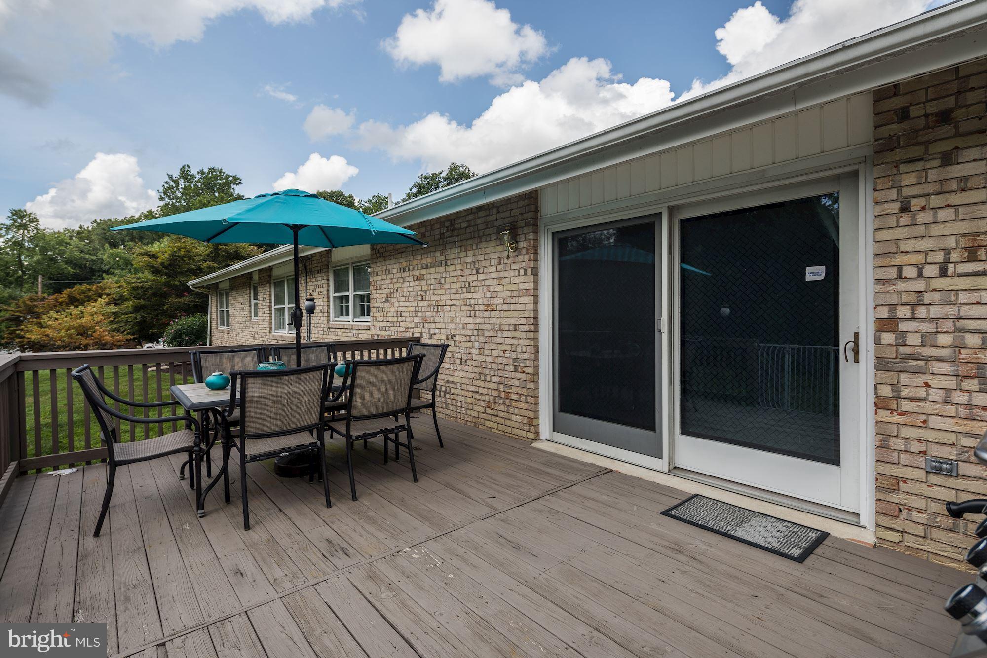 1404 Terry Way Fallston, MD 21047 - Photo 29 of 30 Sliding Glass Doors to Deck
