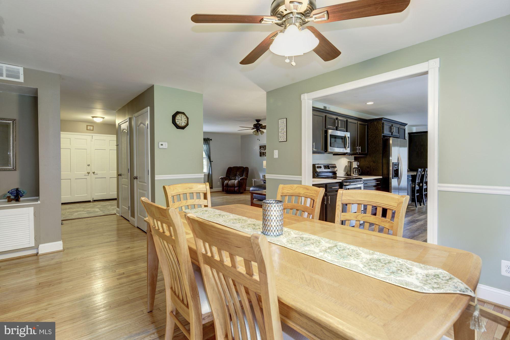 Adjacent to Kitchen