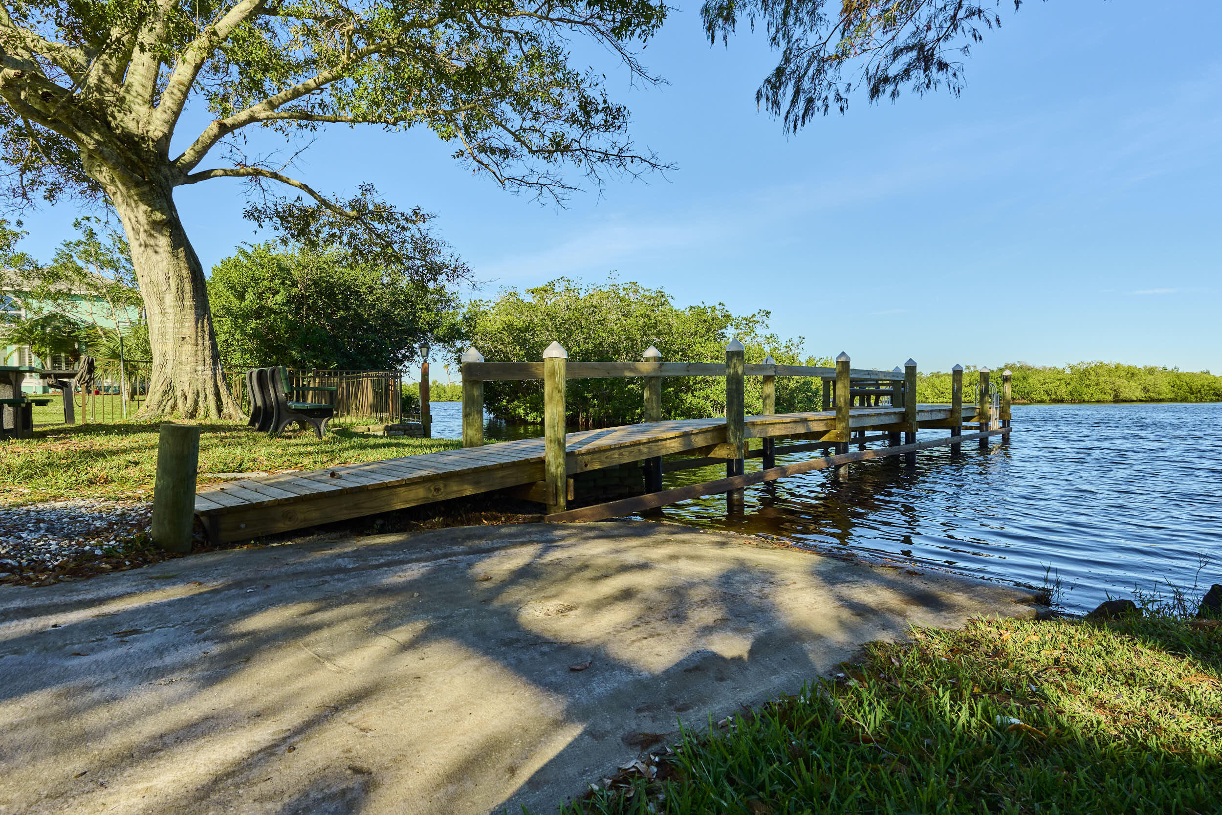 34 Sunset Drive Sebastian, FL 32958 - Photo 21 of 63 a view of a deck with a patio
