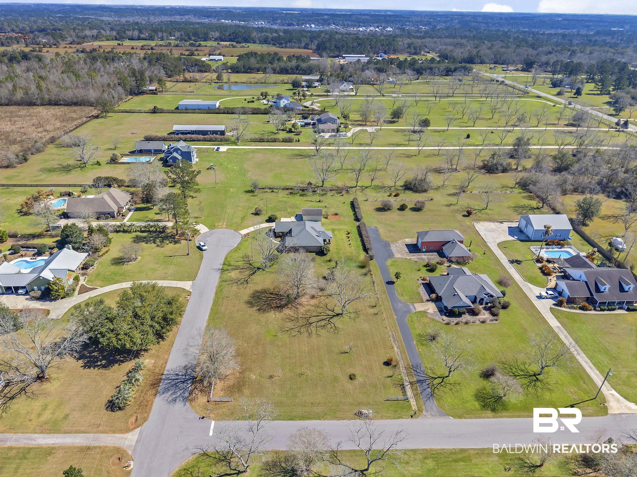 10238 Grove Drive Fairhope, AL 36532 - Photo 36 of 39 Aerial view featuring a residential view