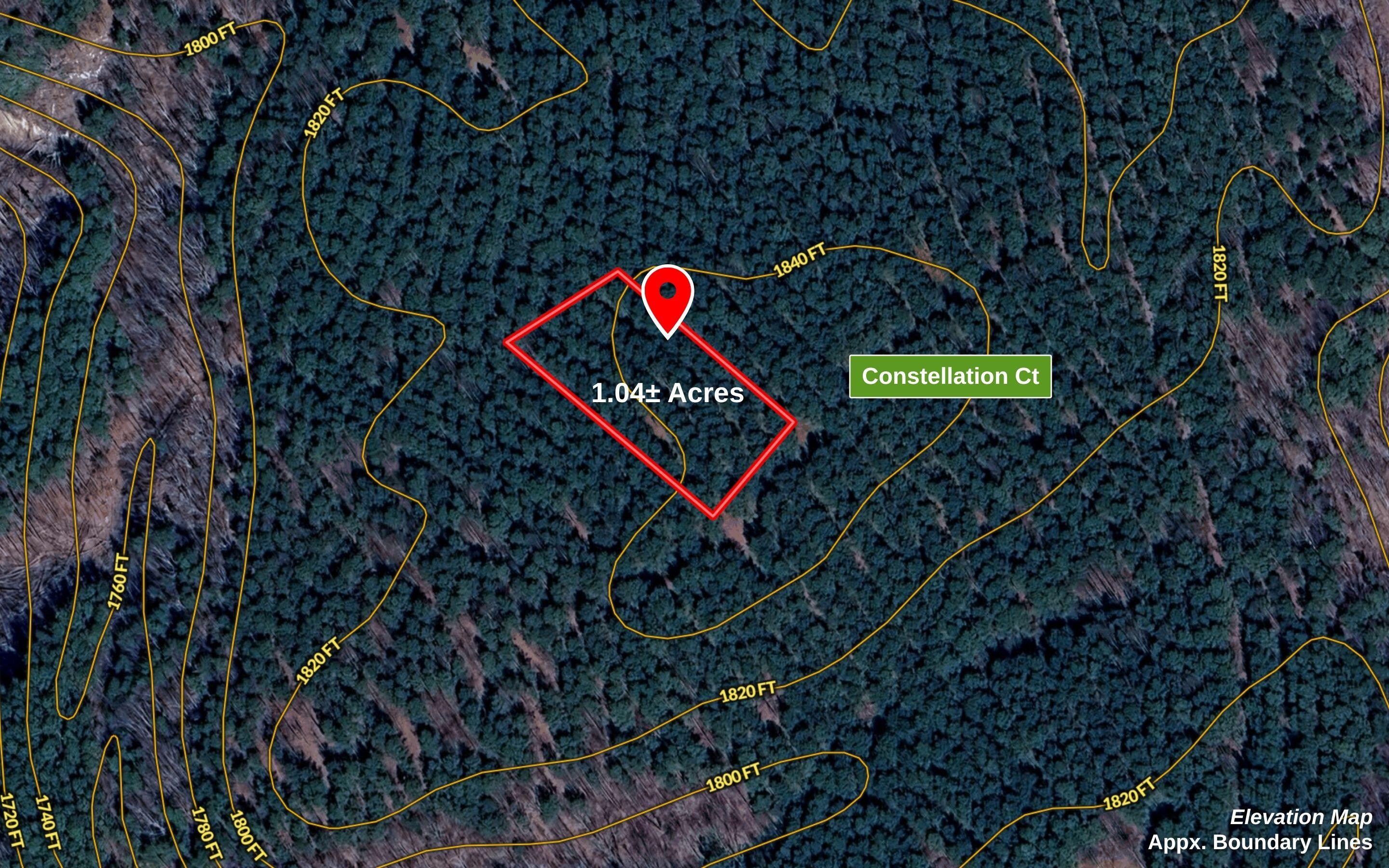 Lot 2045 Constellation Court Guild, TN 37340 - Photo 6 of 23 Aerial of Property Lines