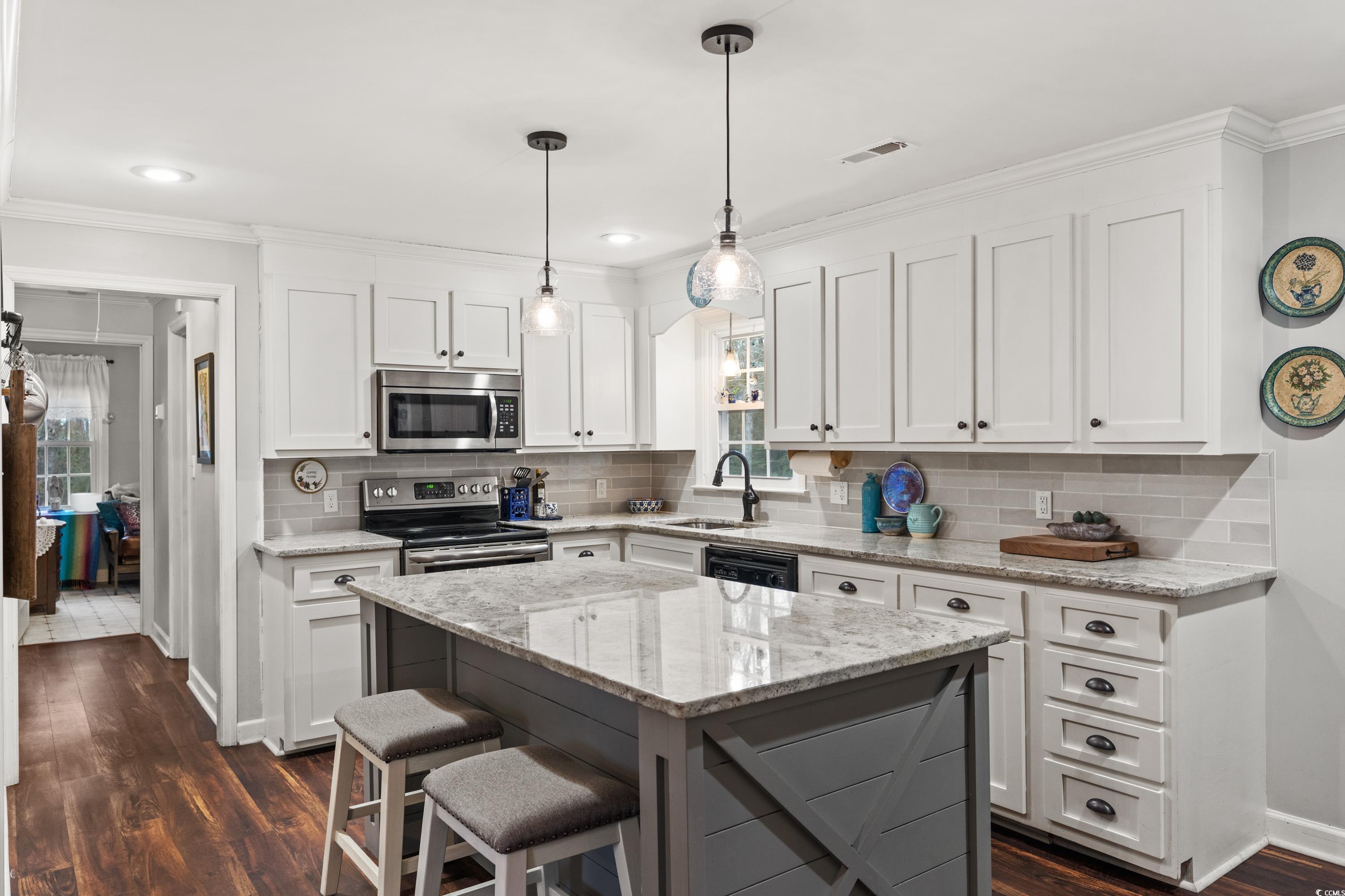 3696 Sandy Bay Road Kingstree, SC 29556 - Photo 17 of 40 Kitchen featuring sink, stainless steel appliances