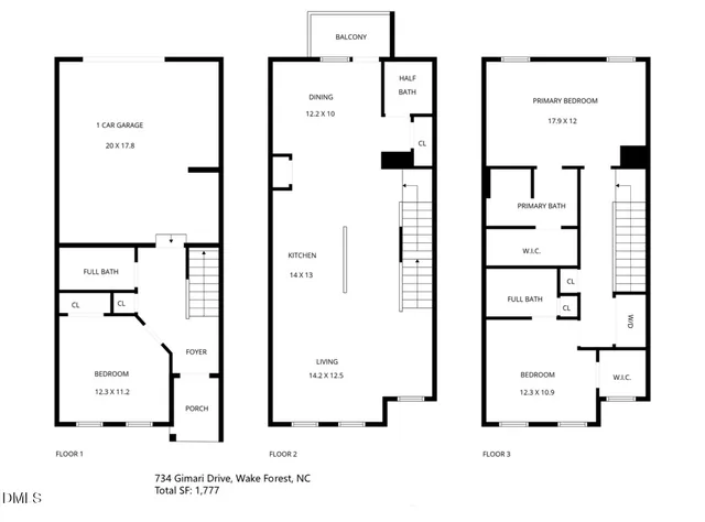 $310,000 | 734 Gimari Drive, Wake Forest, NC 27587