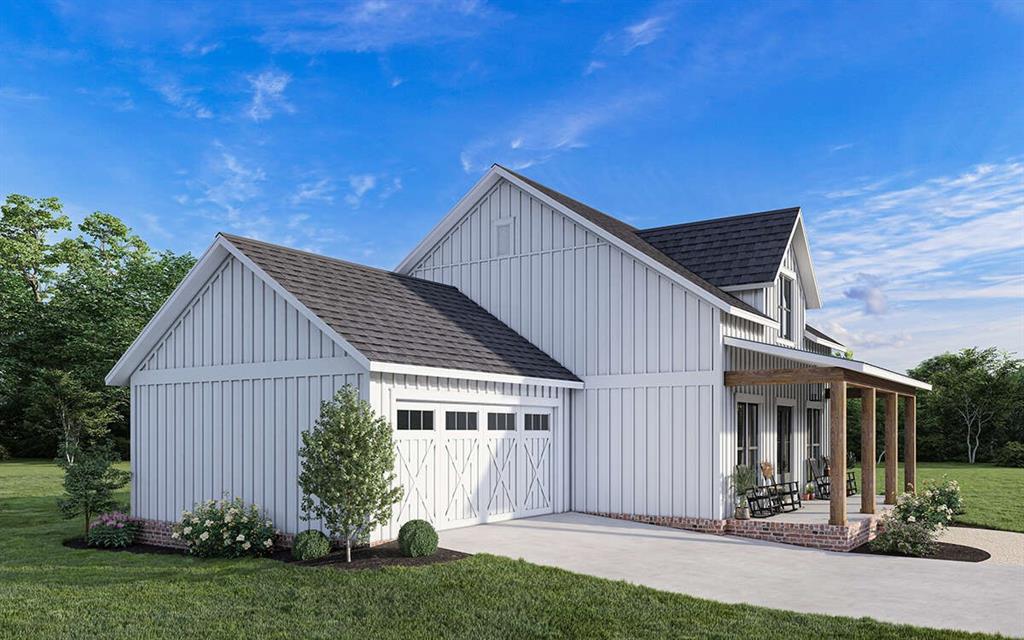 3791 Tbd Chico County Road Paradise, TX 76073 - Photo 18 of 21 a front view of a house with a garden and plants