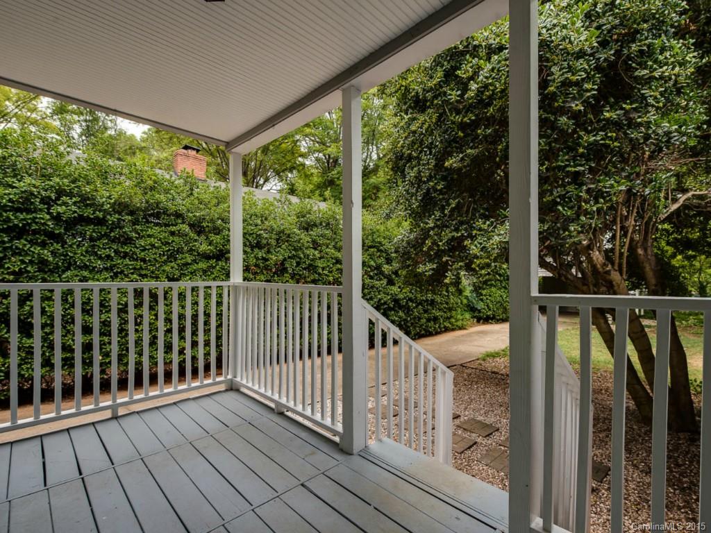 907 Sedgefield Road Charlotte, NC 28209 - Photo 19 of 21 a view of a balcony with wooden floor