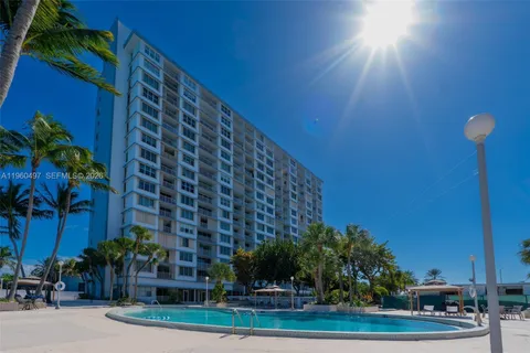 a front view of a building