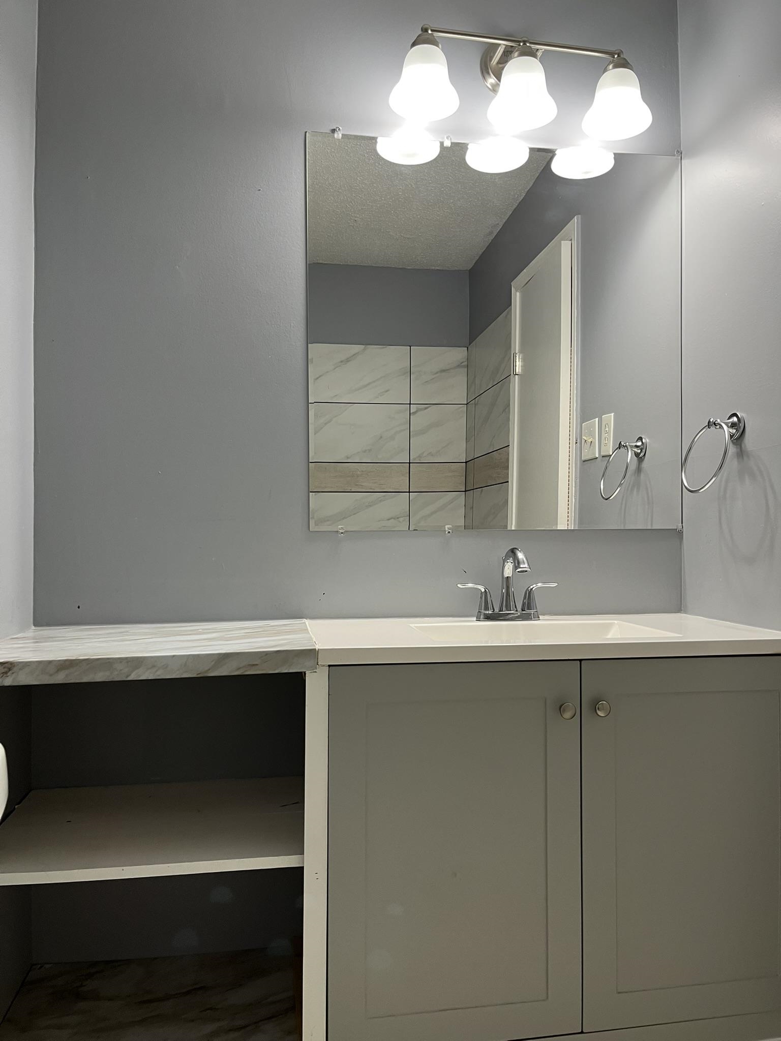 3273 Ridgemont Avenue Memphis, TN 38128 - Photo 12 of 16 a bathroom with a sink and a mirror