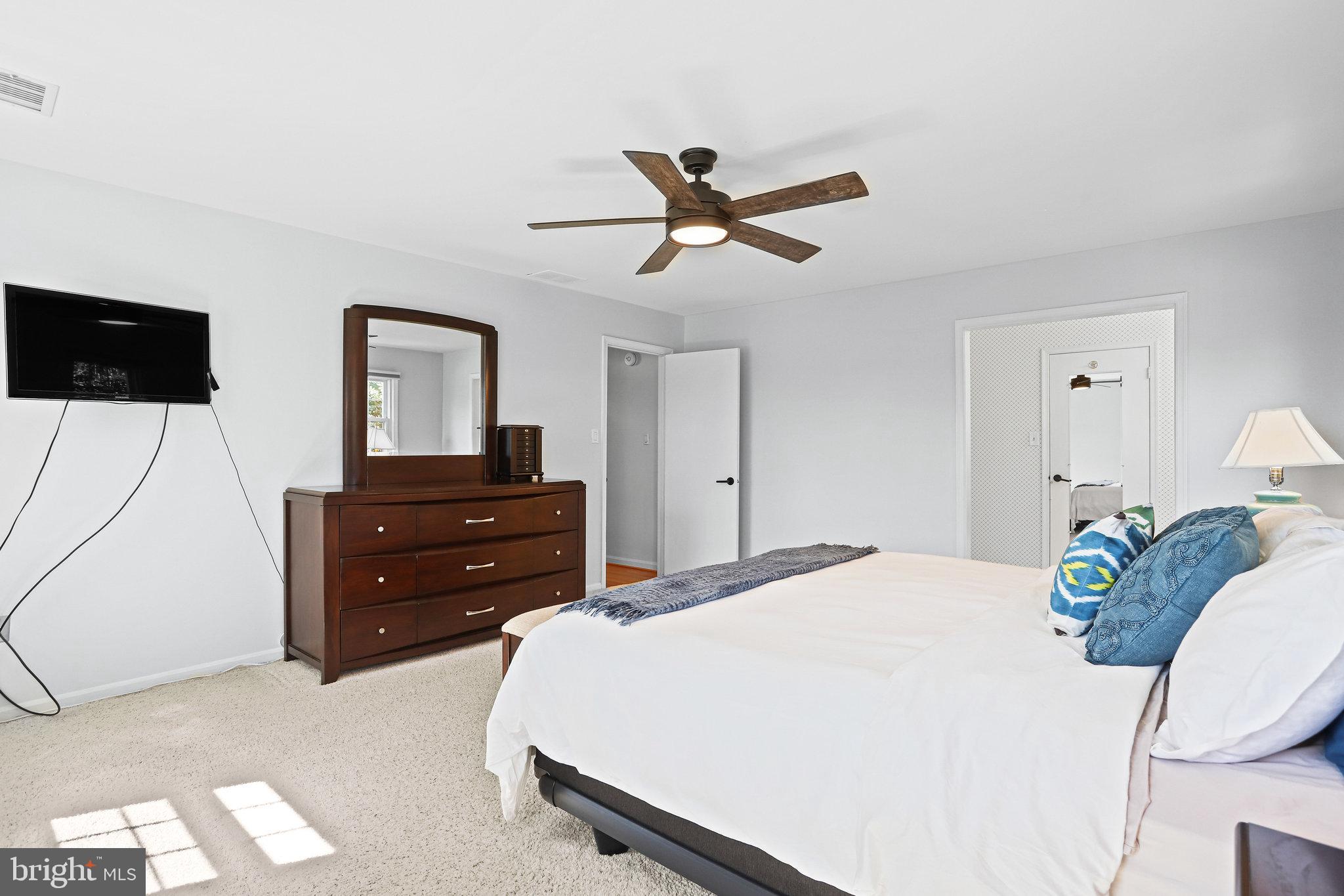 7730 Falstaff Road McLean, VA 22102 - Photo 35 of 59 Generously Sized Primary Bedroom