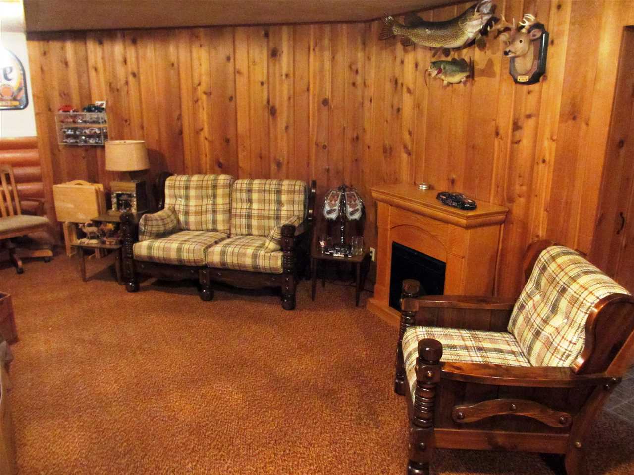 3729 Pinecrest Road Rockford, IL 61107 - Photo 21 of 22 a living room with furniture and a fireplace