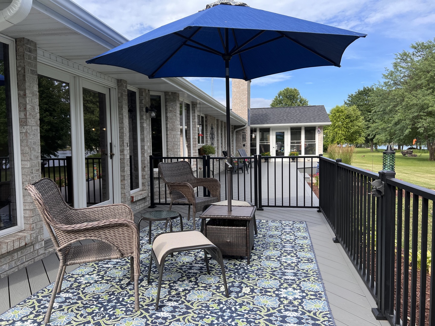 329 Rockside Drive Dixon, IL 61021 - Photo 22 of 23 a view of a chair and table in the balcony