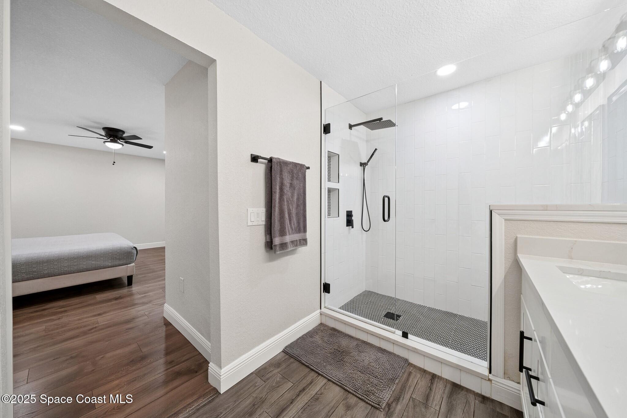 1325 Friday Road Cocoa, FL 32926 - Photo 20 of 59 a bathroom with a shower and a toilet