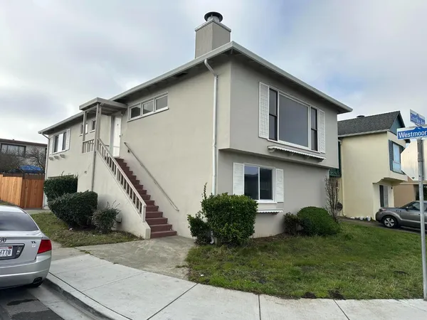 a view of a house with a patio