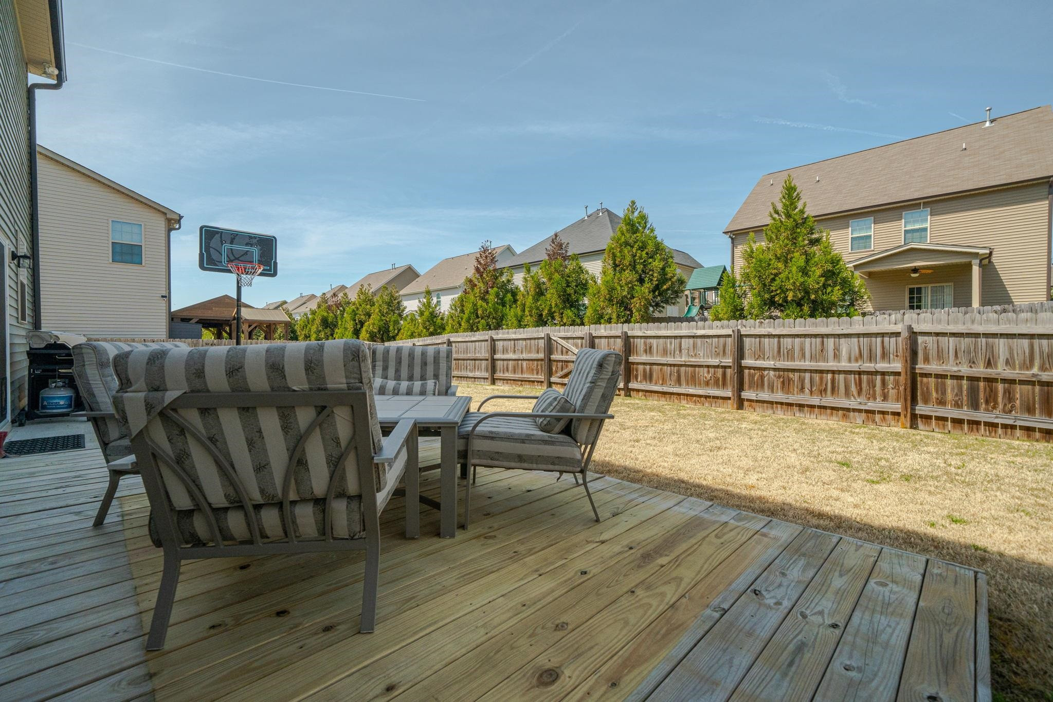 7653 Channery Way Raleigh, NC 27616 - Photo 35 of 46 Large Deck & Patio