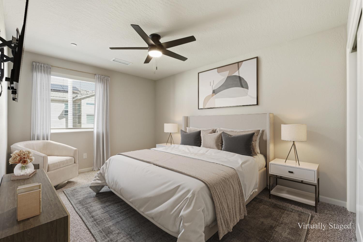 1107 Significant Way West Madera, CA 93636 - Photo 4 of 42 a bedroom with a bed and window