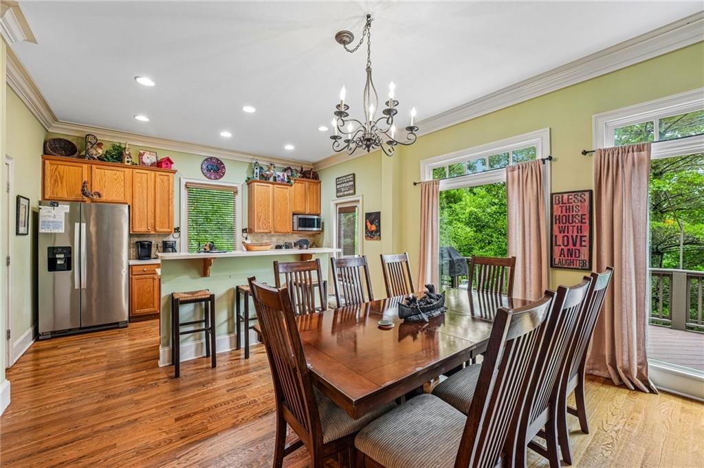 14 Laurel Ridge Lane Big Canoe, GA 30143 - Photo 14 of 72 a view of a dining room with furniture window and outside view