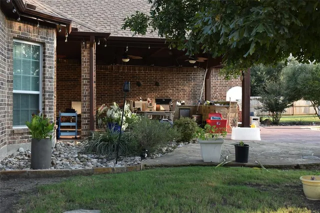 a view of outdoor space and yard