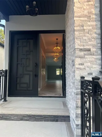 a view of entryway door