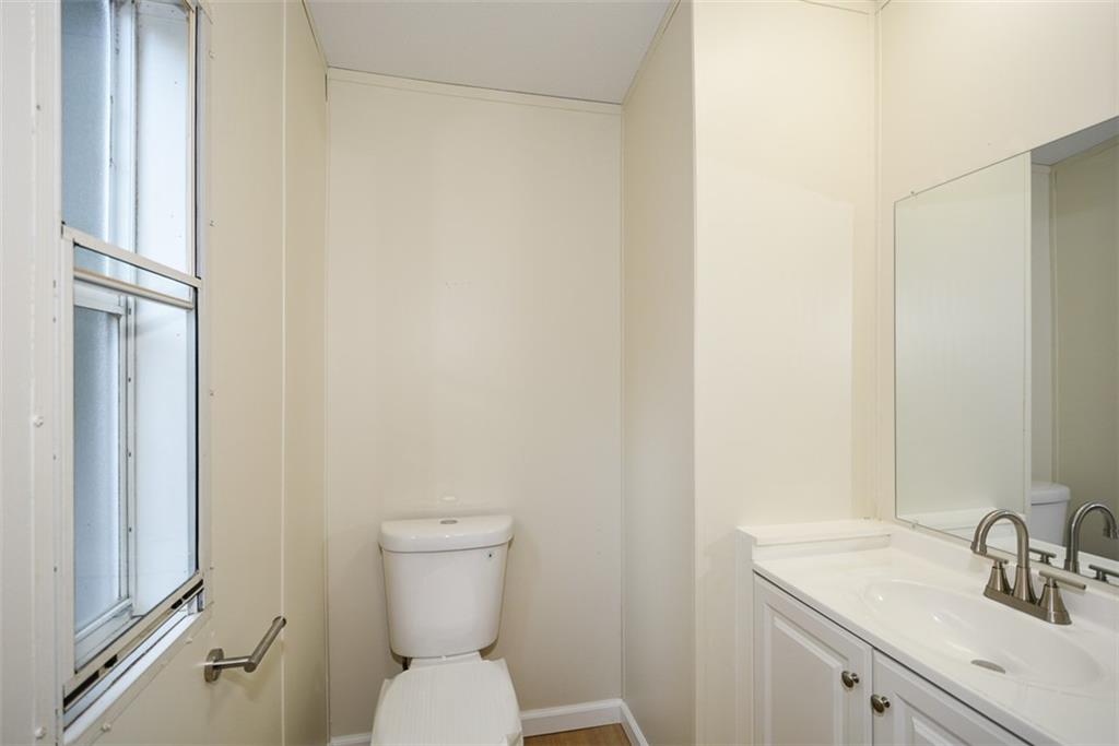 50 Damascus Road Talking Rock, GA 30175 - Photo 23 of 39 a bathroom with a toilet a sink and a mirror