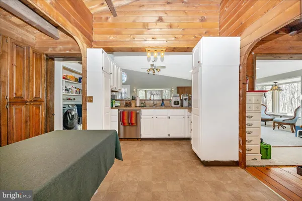 a view of a storage & utility room