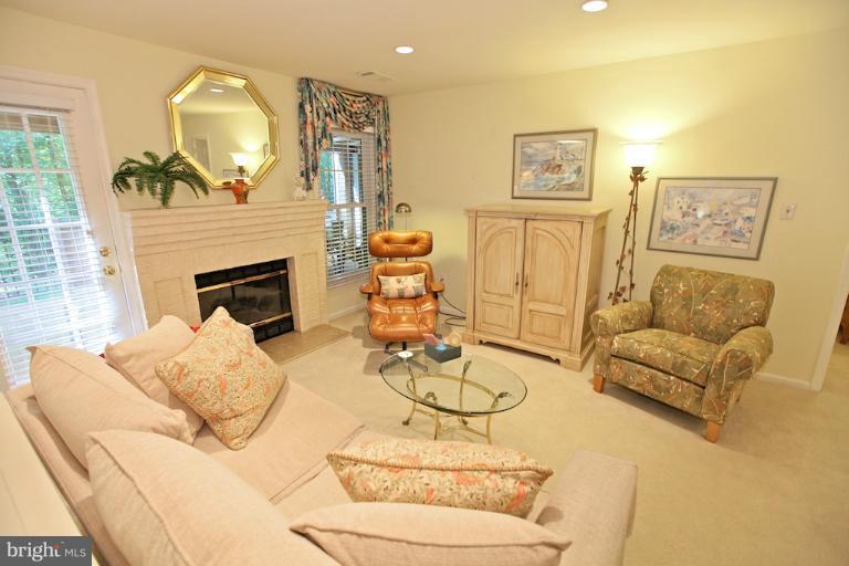 1521 Church Hill Place, Unit 1521 Reston, VA 20194 - Photo 4 of 20 a living room with furniture and a fireplace