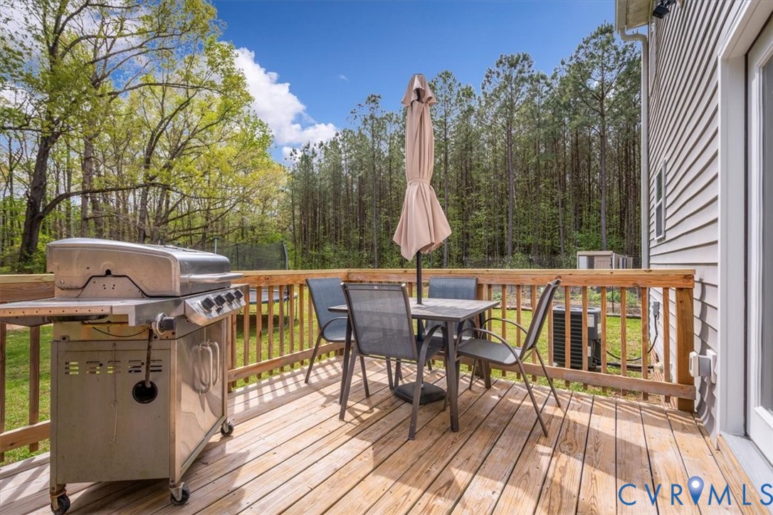 1290 Scotts Court Carson, VA 23830 - Photo 38 of 46 a view of a chairs and table on the deck