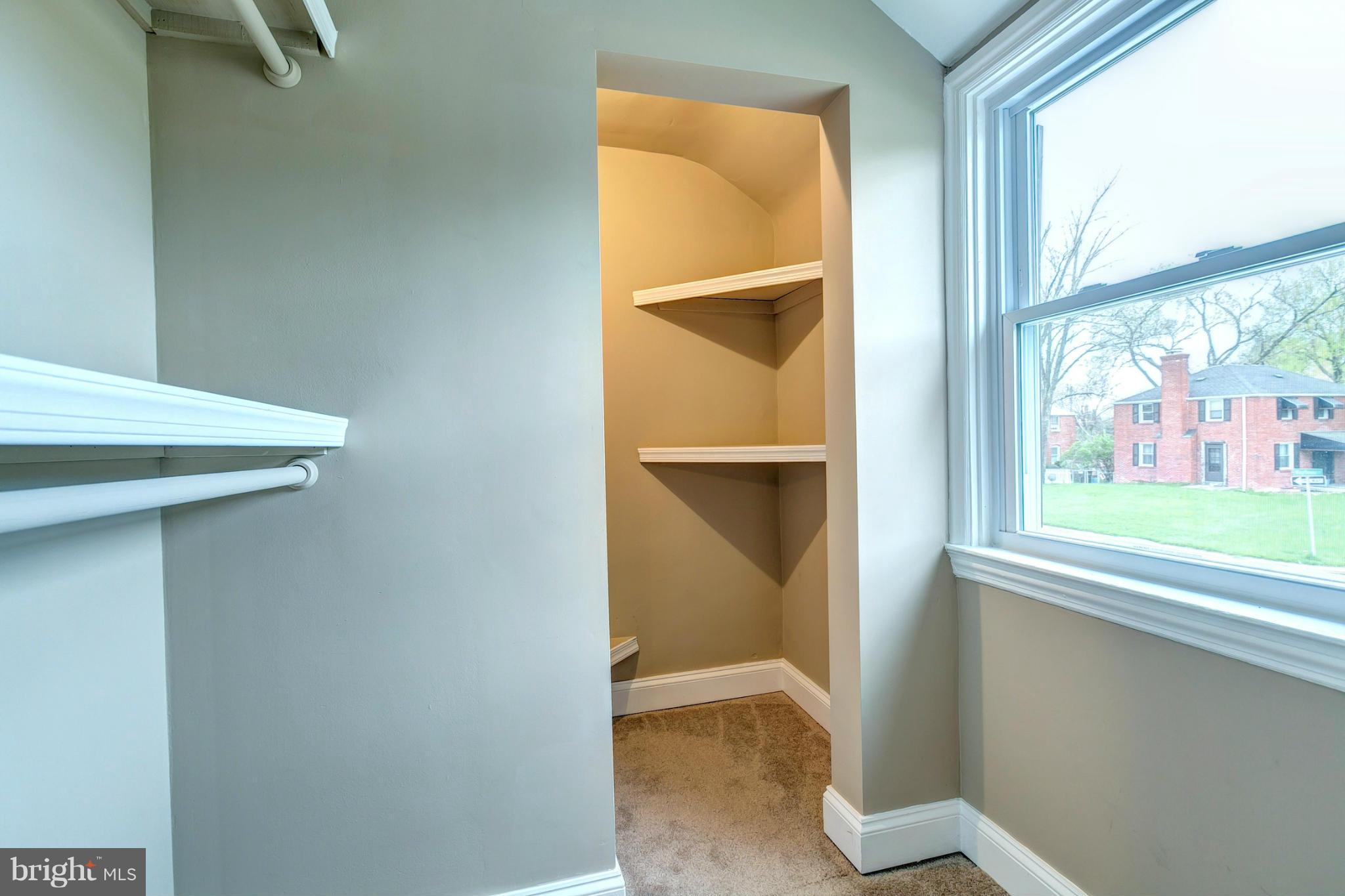 7017 Alden Road Pikesville, MD 21208 - Photo 11 of 30 Walk In Closet With Window!