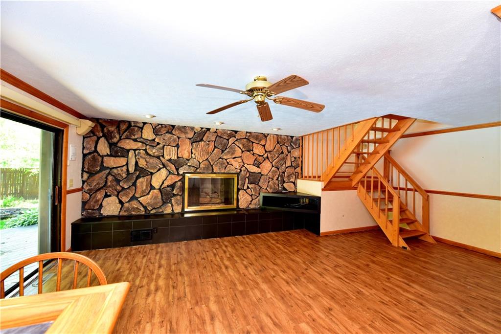 341 Bellwalt Drive Canonsburg, PA 15317 - Photo 13 of 22 lower bar room with fireplace