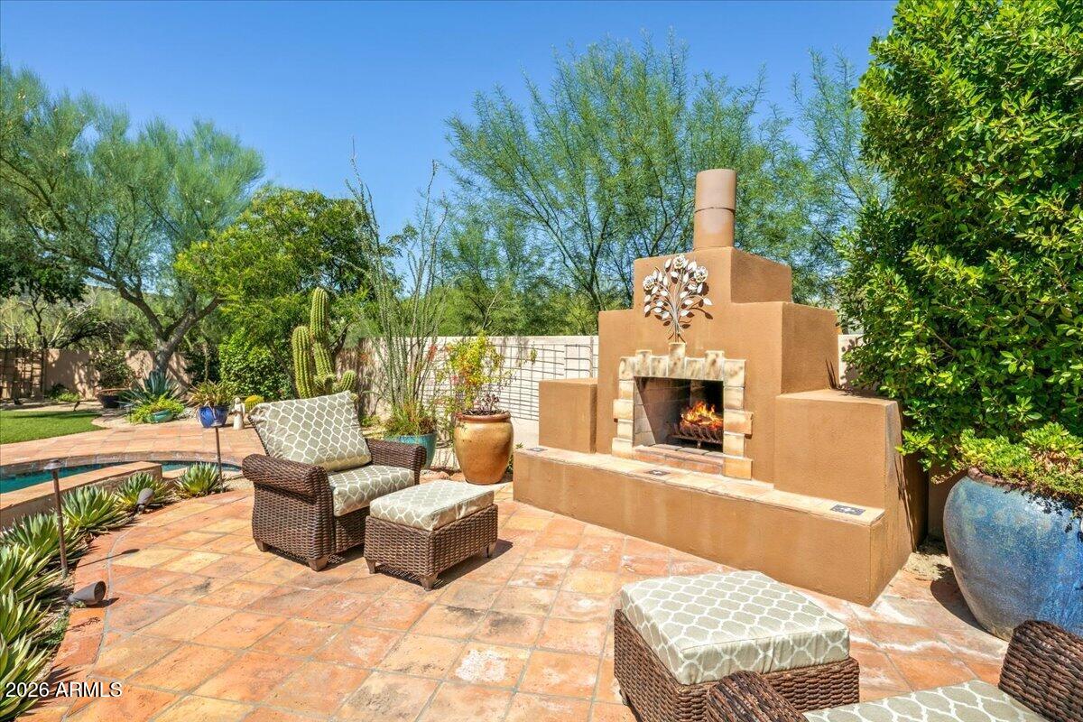 25255 North Ranch Gate Road Scottsdale, AZ 85255 - Photo 10 of 58 54-Fireplace Patios