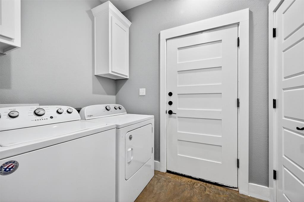 1501 South 7th Avenue Denison, TX 75021 - Photo 28 of 32 a utility room with dryer and washer