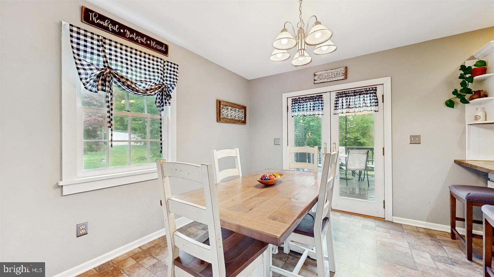 6 John Ringo Road Ringoes, NJ 08551 - Photo 10 of 27 a view of a dining room with furniture window and outside view