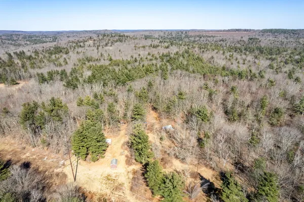 a view of a lake with a mountain