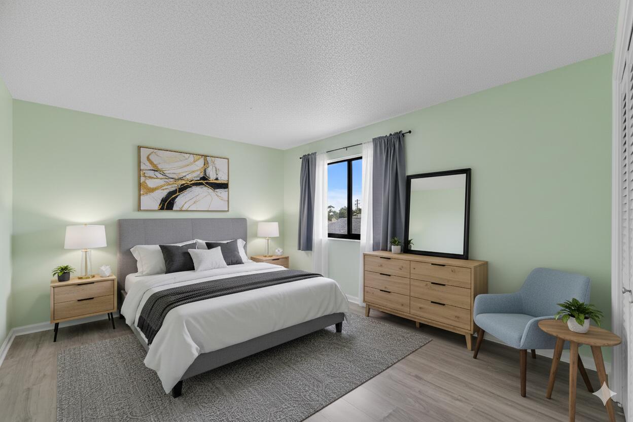 2828 Kirk Road Lake Worth, FL 33461 - Photo 11 of 22 Virtual staging Bedroom 1