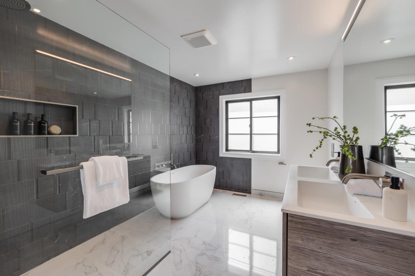 139 Victoria Road Burlingame, CA 94010 - Photo 38 of 72 a living room with furniture and white walls