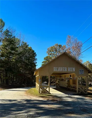 a view of a building front of house