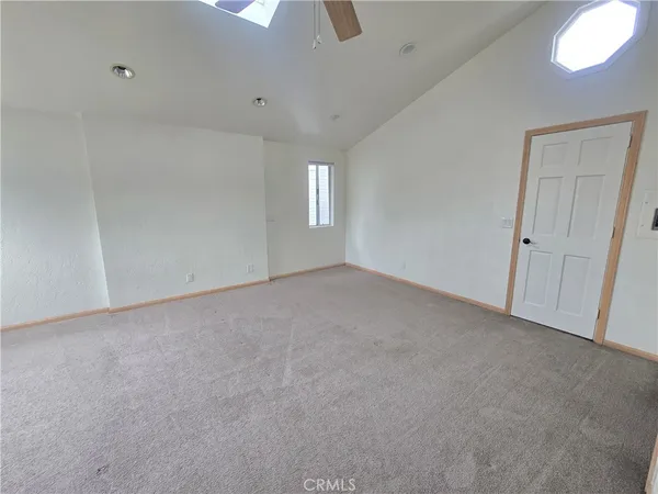 a view of empty room