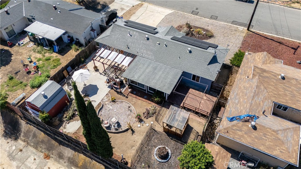 14514 Kennebunk Street Poway, CA 92064 - Photo 24 of 29 an aerial view of a house with backyard