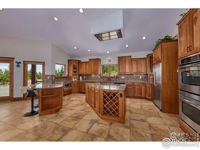 a view of a sky from a balcony