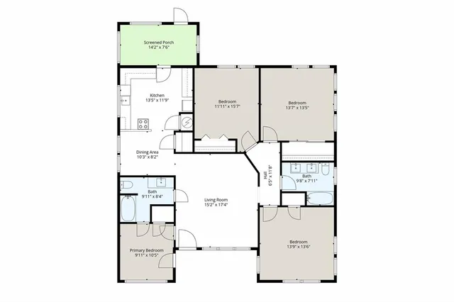 a picture of floor plan