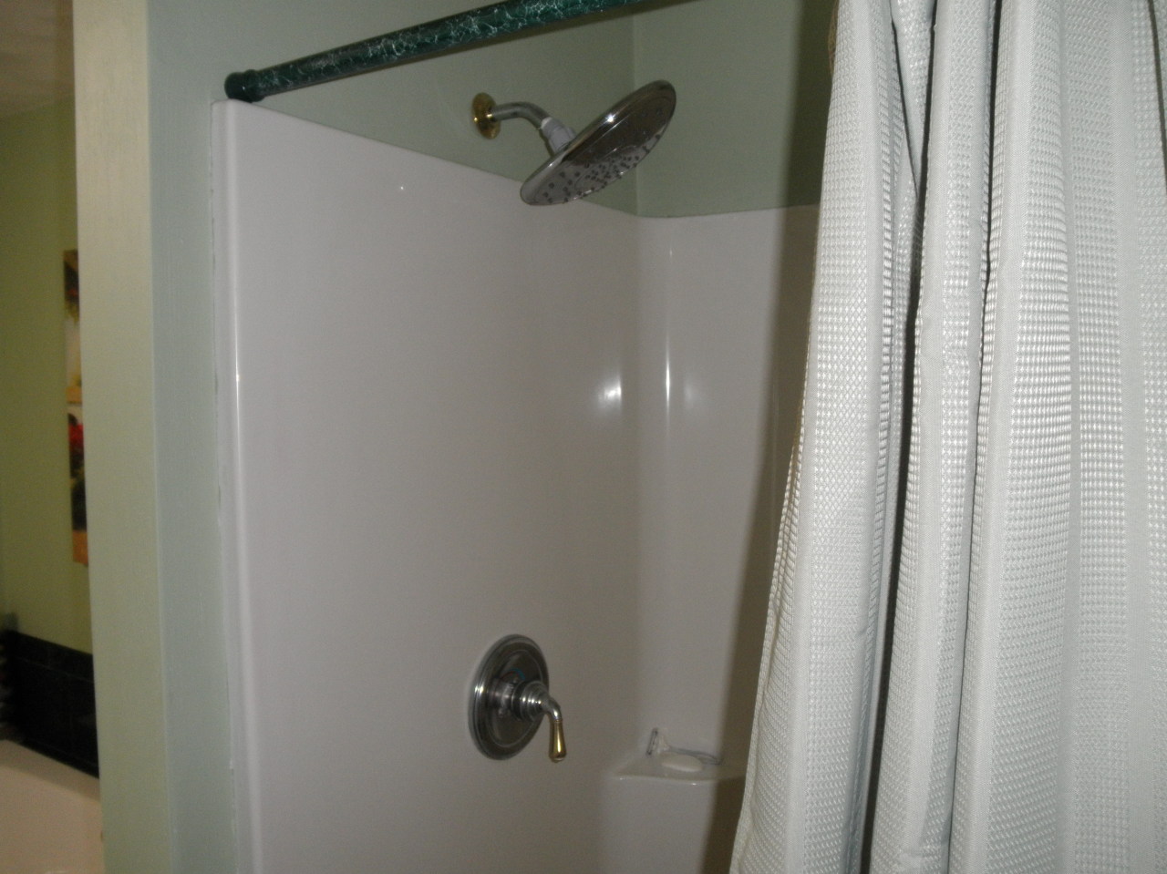 9316 Stewartsville Road Moneta, VA 24121 - Photo 22 of 34 a view of a bathroom with a shower