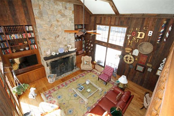 47 Walnut Road Weston, MA 02493 - Photo 13 of 25 a living room with furniture and a fireplace
