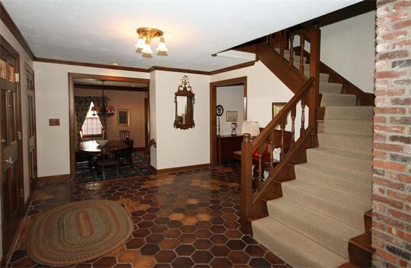 47 Walnut Road Weston, MA 02493 - Photo 2 of 25 a view of entryway livingroom and hall