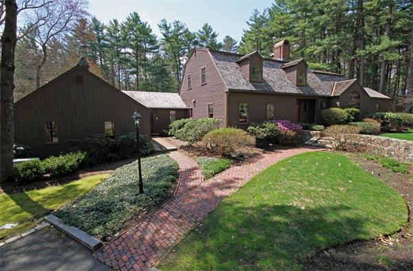 47 Walnut Road Weston, MA 02493 - Photo 23 of 25 a front view of house with yard and green space